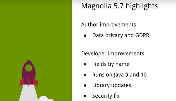 Neue Funktion und Verbesserungen für das Magnolia CMS