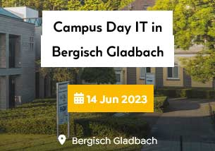 Campus Day IT an der FHDW in Bergisch Gladbach am 14.06.2023